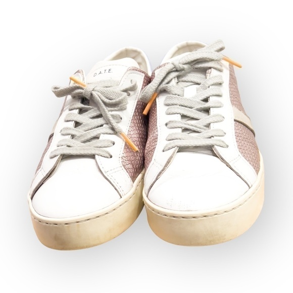 D.A.T.E. Italian leather sneakers - Picture 2 of 9